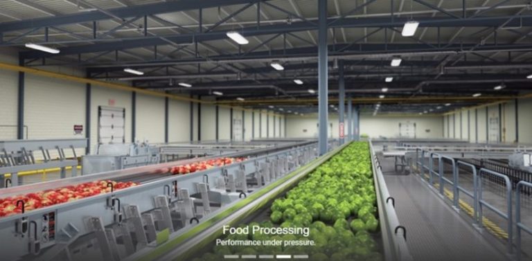 La iluminación aplicada a la industria alimenticia